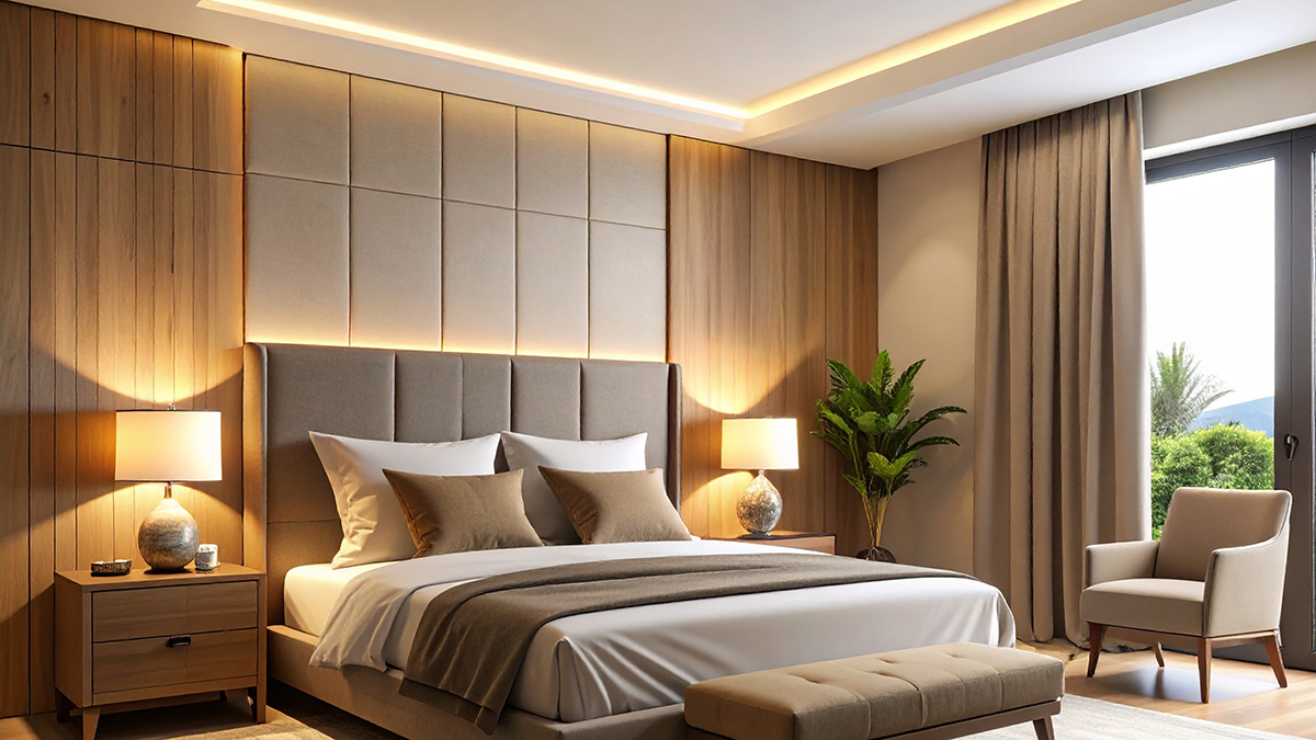 Oświetlenie LED do pokoju hotelowegoImage alt